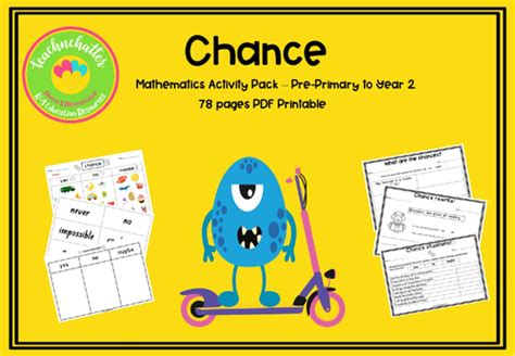 chance worksheets year 1.